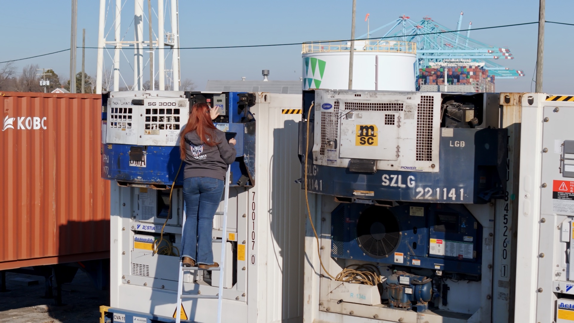 Port of Virginia container operations