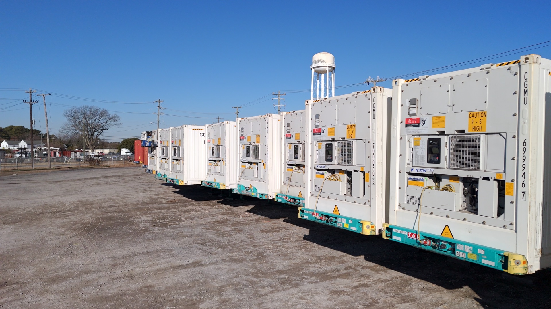 Port of Virginia aerial view